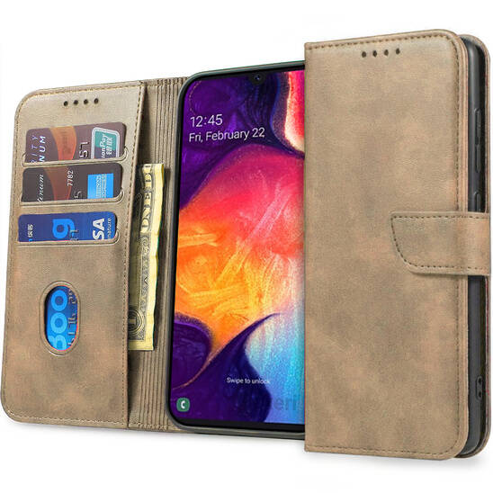 Etui SAMSUNG GALAXY A12 / M12 Nexeri Wallet złote