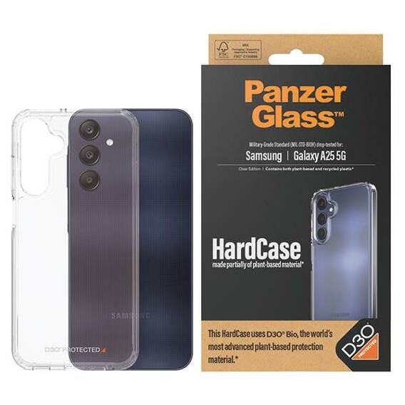 Etui SAMSUNG GALAXY A25 5G PanzerGlass HardCase 3x Military grade transparentne