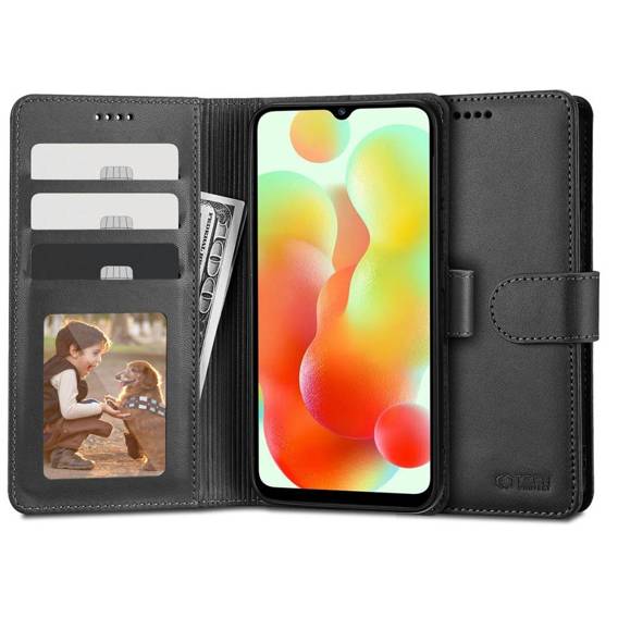 Etui XIAOMI REDMI 12C Tech-Protect Wallet czarne