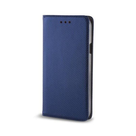 Etui portfel Flip Magnet XIAOMI REDMI NOTE 7 granatowe