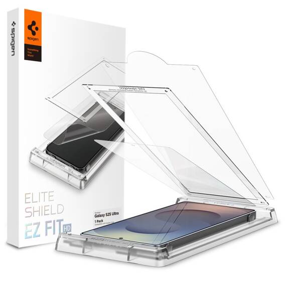 Folia Hydrożelowa SAMSUNG GALAXY S25 ULTRA Spigen Elite Shield ”EZ FIT” HD Clear