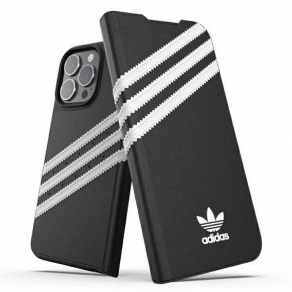 Oryginalne Etui IPHONE 13 PRO Adidas OR Booklet Case PU czarne