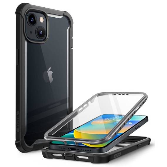 Oryginalne Etui IPHONE 15 PLUS / 14 PLUS SupCase IBLSN Ares czarne