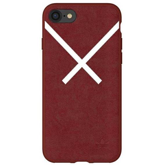 Oryginalne Etui IPHONE 6 / 6S / 7 / 8 / SE 2020 / 2022 Adidas OR Moulded Case XBYO (29660) burgundowe