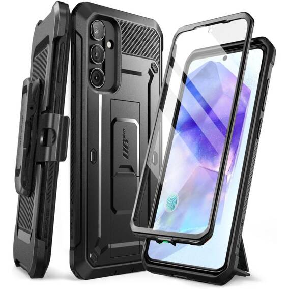 Oryginalne Etui SAMSUNG GALAXY A55 5G Supcase Unicorn Beetle Pro czarne