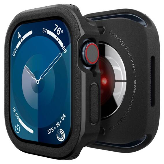 Pasek do APPLE WATCH 10 (46MM) Spigen Caseology Vault Matte czarne