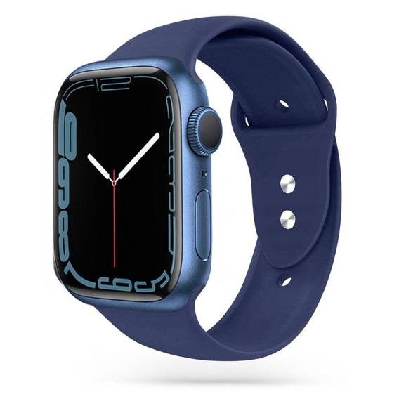 Pasek do APPLE WATCH 4 / 5 / 6 / 7 / SE (38 / 40 / 41 MM) Tech-Protect IconBand granatowe