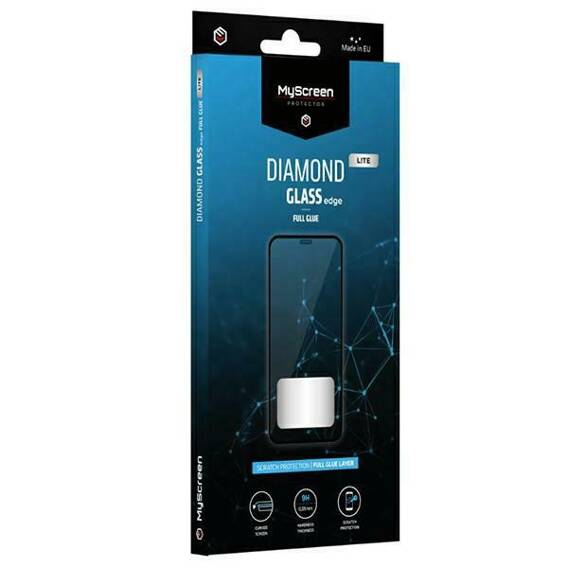 Szkło Hartowane 5D REALME C53 / NARZO N53 MyScreen Diamond Glass Edge Lite Full Glue czarne