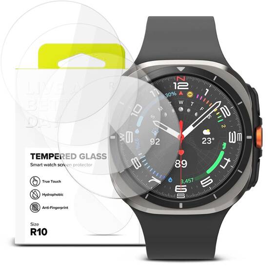 Szkło Hartowane SAMSUNG GALAXY WATCH ULTRA (47MM) Ringke Tempered Glass 4-pack Clear