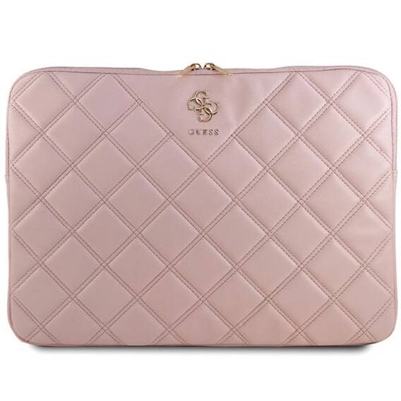 Torba LAPTOP 16" Guess Quilted 4G (GUCS16ZPSQSSGP) różowe