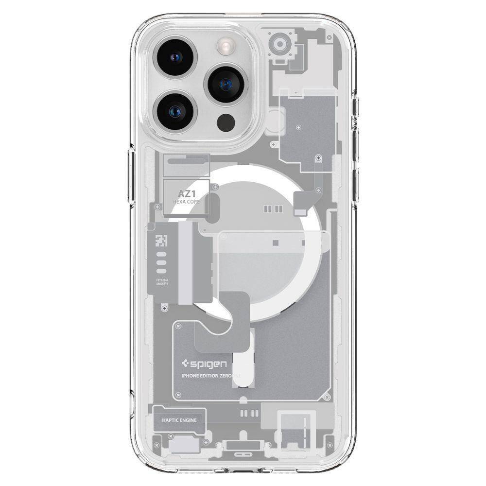 Spigen Crystal Hybrid MagSafe Case dla iPhone 15 Pro - Clear White 