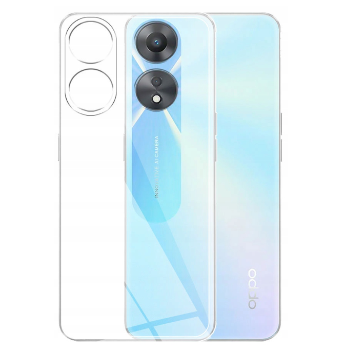 Case for OPPO A98 5G Translucent Hybrid Back Case