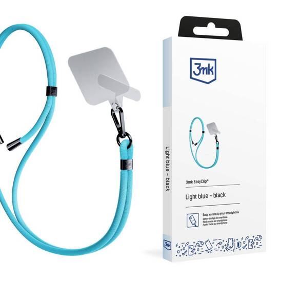 3MK SMYCZ EASYCLIP LIGHT BLUE(BLACK)