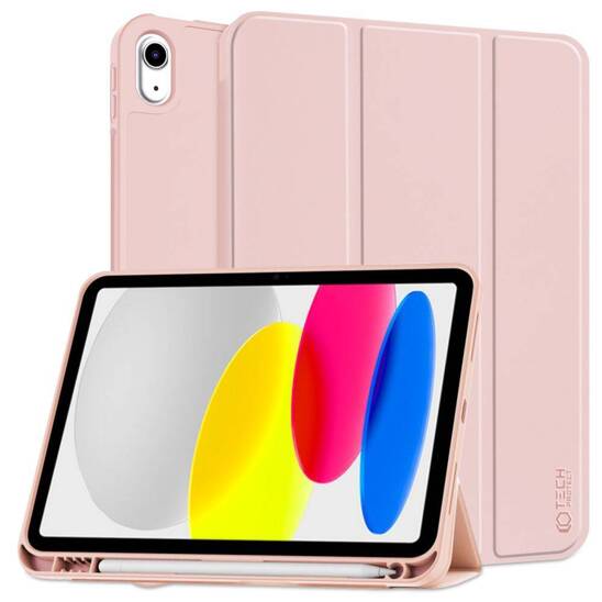 Etui APPLE IPAD 10.9 (10gen) Tech-Protect SC Pen różowe