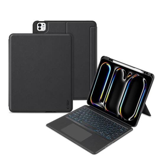 Etui IPAD PRO 13.0 (7GEN) Tech-Protect SCMag Pen + Keyboard czarne