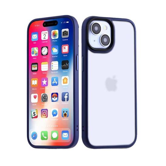 Etui IPHONE 11 MX Ribbed Cam granatowe