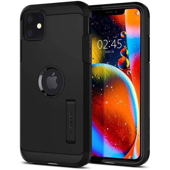 Etui IPHONE 11 Spigen Tough Armor czarne