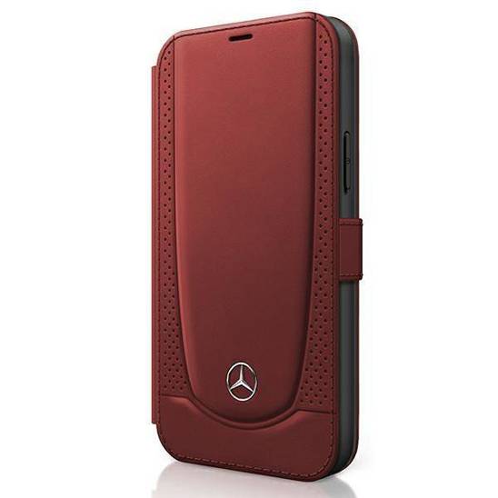 Etui IPHONE 13 MINI Mercedes Book Urban Line czerwone