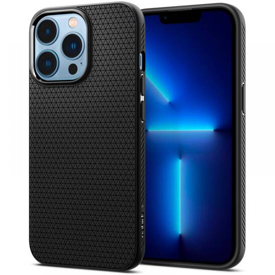 Etui IPHONE 13 PRO Spigen Liquid Air Matte czarne