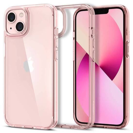 Etui IPHONE 13 Spigen Ultra Hybrid Crystal Rose