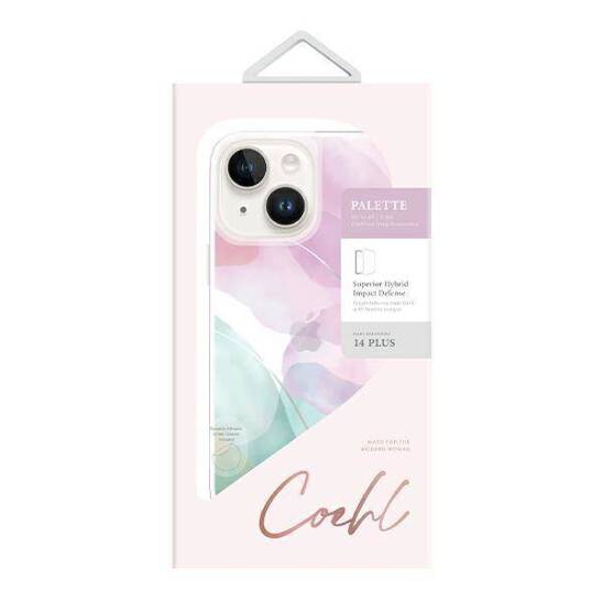 Etui IPHONE 14 PLUS UNIQ Coehl Palette fioletowe