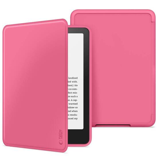 Etui KINDLE PAPERWHITE VI / 6 / COLORSOFT / SIGNATURE EDITION Tech-Protect SmartCase różowe