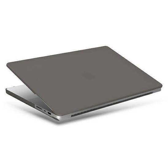 Etui MACBOOK PRO 14.2 2021 UNIQ Claro Smoke Matt Grey transparentne