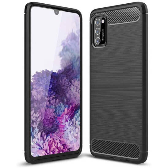 Etui OPPO A52 Nexeri Carbon Pancerne czarne