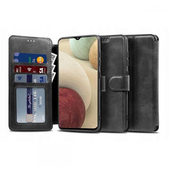 Etui SAMSUNG GALAXY A12 / M12 Tech-Protect Wallet czarne