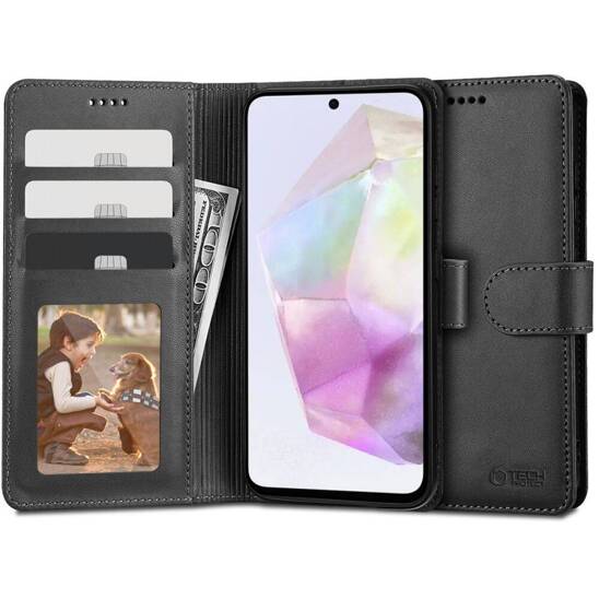 Etui SAMSUNG GALAXY A35 5G Tech-Protect Wallet czarne