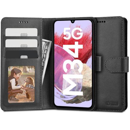 Etui SAMSUNG GALAXY M34 5G Tech-Protect Wallet czarne