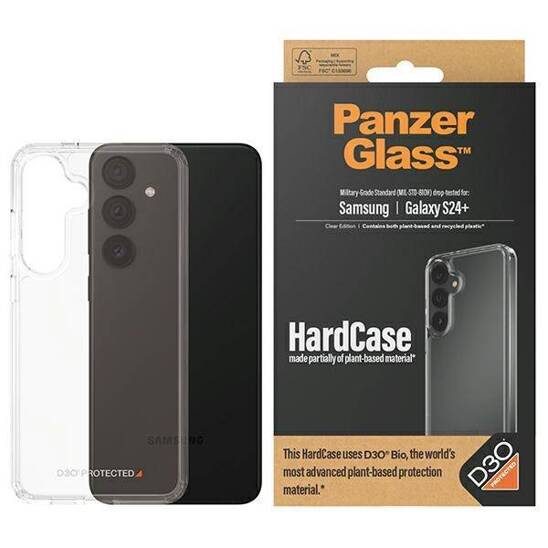 Etui SAMSUNG GALAXY S24+ PanzerGlass HardCase 3x Military Grade 1211 transparentne