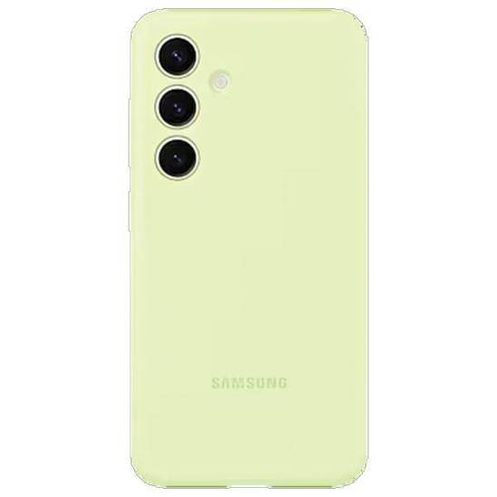 Etui SAMSUNG GALAXY S24+ Silicone Case Elastyczne Silikonowe SAMSUNG (EF-PS926TGEGWW) jasna zieleń