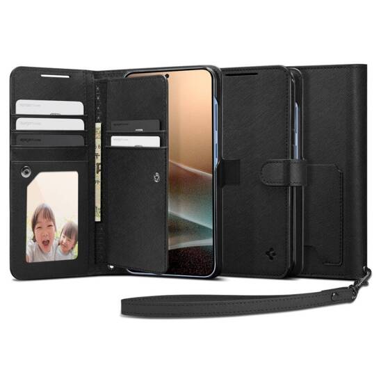 Etui SAMSUNG GALAXY S25+ Spigen Wallet S czarne