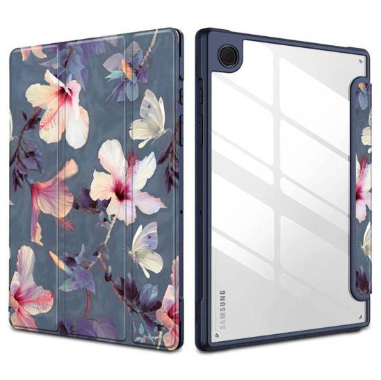 Etui SAMSUNG GALAXY TAB A8 10.5 Tech-Protect Smartcase Hybrid Lily wzór