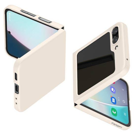 Etui SAMSUNG GALAXY Z FLIP 5 Spigen Airskin Pearled Ivory beżowe