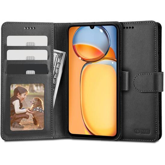 Etui XIAOMI REDMI 13C / POCO C65 Tech-Protect Wallet czarne