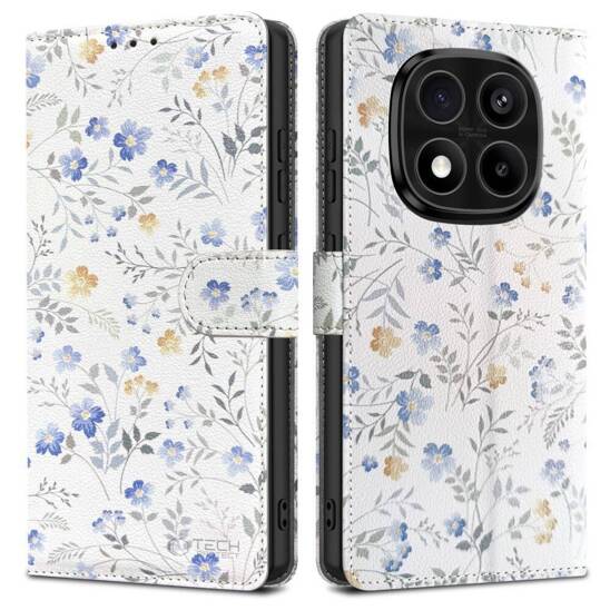 Etui XIAOMI REDMI NOTE 14 PRO 5G / 14 PRO+ 5G / POCO X7 5G Tech-Protect Wallet Spring Flowers