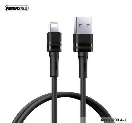 KABEL REMAX LEYA SERIES RC-C093 2.4A USB/LIGHTNING BLACK