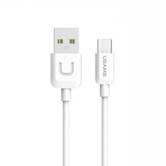 Kabel 2A 1m USB - USB-C USAMS U-Turn TCUSBXD02 (US-SJ099) biały