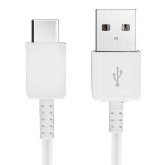 Kabel USB-C 1.5m QC do SAMSUNG EP-DW700CWE USB TYP C Quick Charge biały