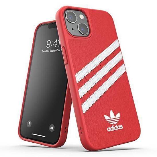 Oryginalne Etui IPHONE 13 PRO Adidas OR Moulded Case PU czerwone