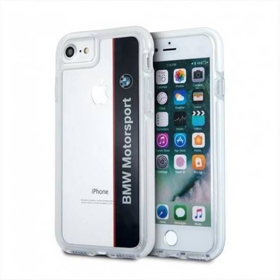 Oryginalne Etui IPHONE SE 2022 / SE 2020 / 7 / 8 BMW Hardcase Shockproof (BMHCP7SPVNA) transparentne