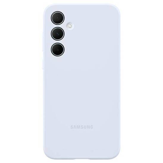 Oryginalne Etui SAMSUNG GALAXY A35 5G Silicone Cover (EF-PA356TLEGWW) niebieskie