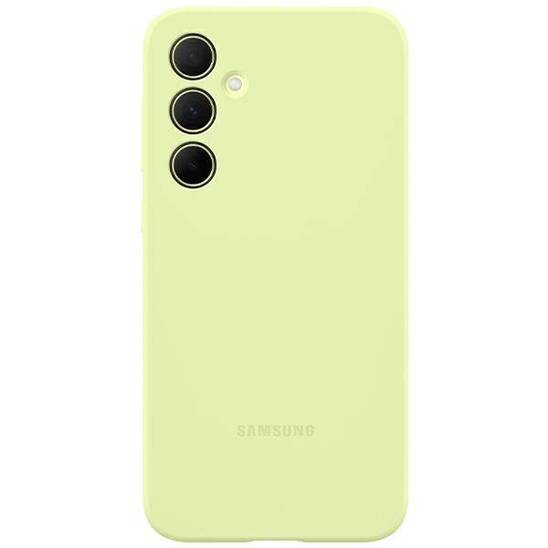 Oryginalne Etui SAMSUNG GALAXY A35 5G Silicone Cover (EF-PA356TMEGWW) limonkowe