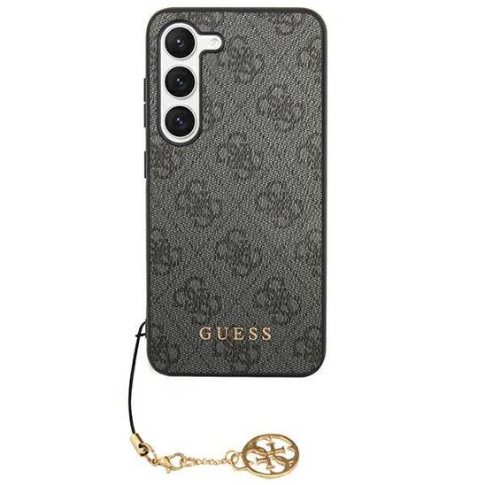 Oryginalne Etui SAMSUNG GALAXY S24 ULTRA Guess Hardcase 4G Charms Collection (GUHCS24LGF4GGR) czarne