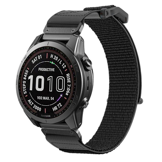 Pasek do GARMIN FENIX 3 5X 3HR 5X PLUS 6X 6X PRO 7X Tech Protect Scout czarne dobreetui.pl