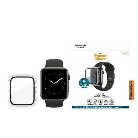 Szkło Hartowane 5D APPLE WATCH 4 / 5 / 6 / SE (44MM) PanzerGlass Full Body transparentne