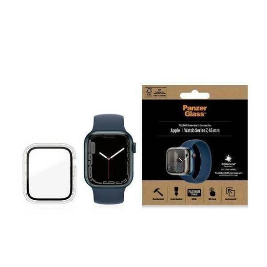 Szkło Hartowane 5D APPLE WATCH 7 (45MM) PanzerGlass Full Body (3659) transparentne