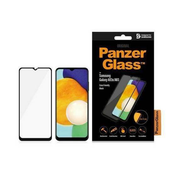 Szkło Hartowane 5D SAMSUNG GALAXY A03 4G PanzerGlass E2E Regular Case Friendly (7280) czarne